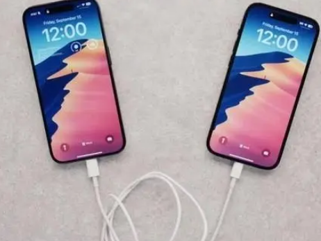 凭祥苹果15维修店分享iPhone15可以给安卓充电吗 